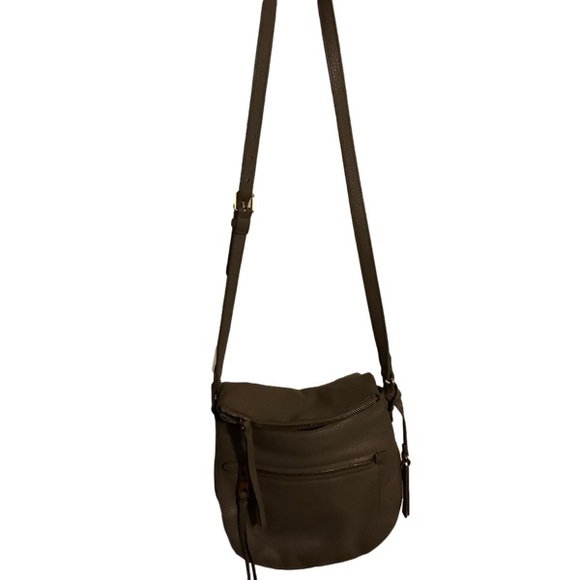 Grey, gently used Vince Camuto shoulder bag. - Picture 3 of 6